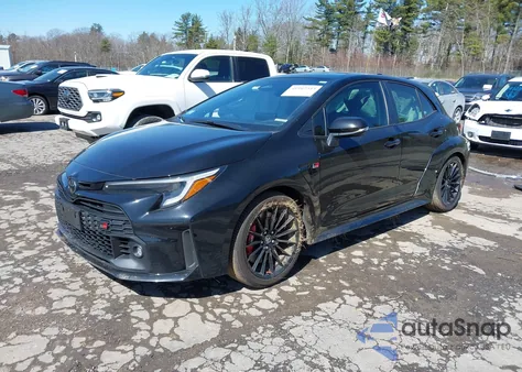 2023 Toyota Gr Corolla Core from USA, damaged, VIN JTNABAAE7PA007090